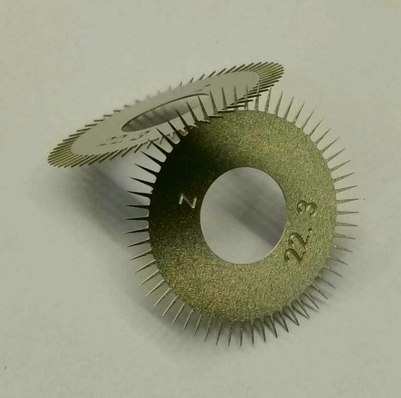 Tolerance in stainless steel etching